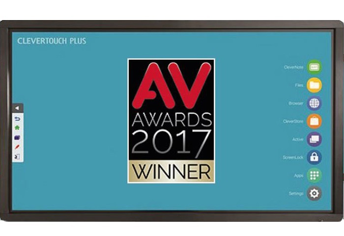 Компанія Clevertouch, виробник інтерактивних дисплеїв, була визнана переможцем AV-Awards 2017 номінації 