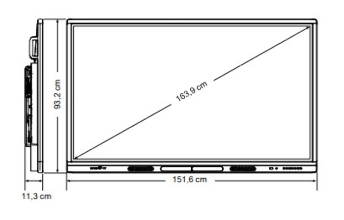 Интерактивный дисплей Smart Board MX265-V2 