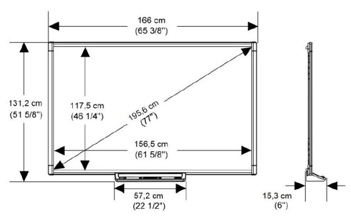 Интерактивная доска SMART Board M680V