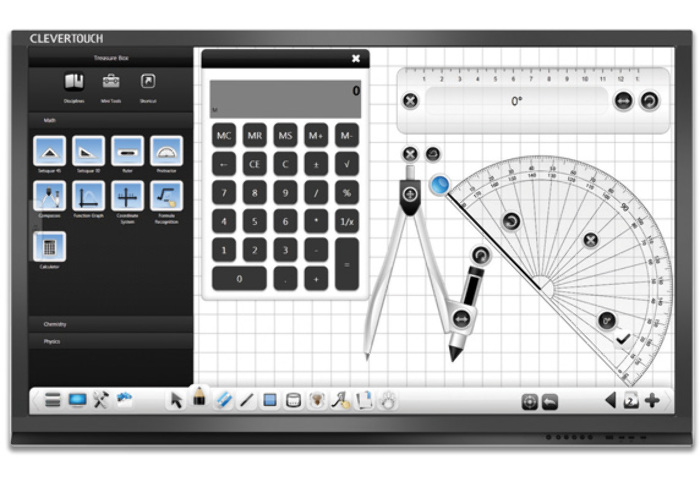 Интерактивный дисплей Clevertouch Plus Series High Precision 55